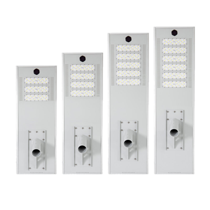 30W réverbère solaire intégré