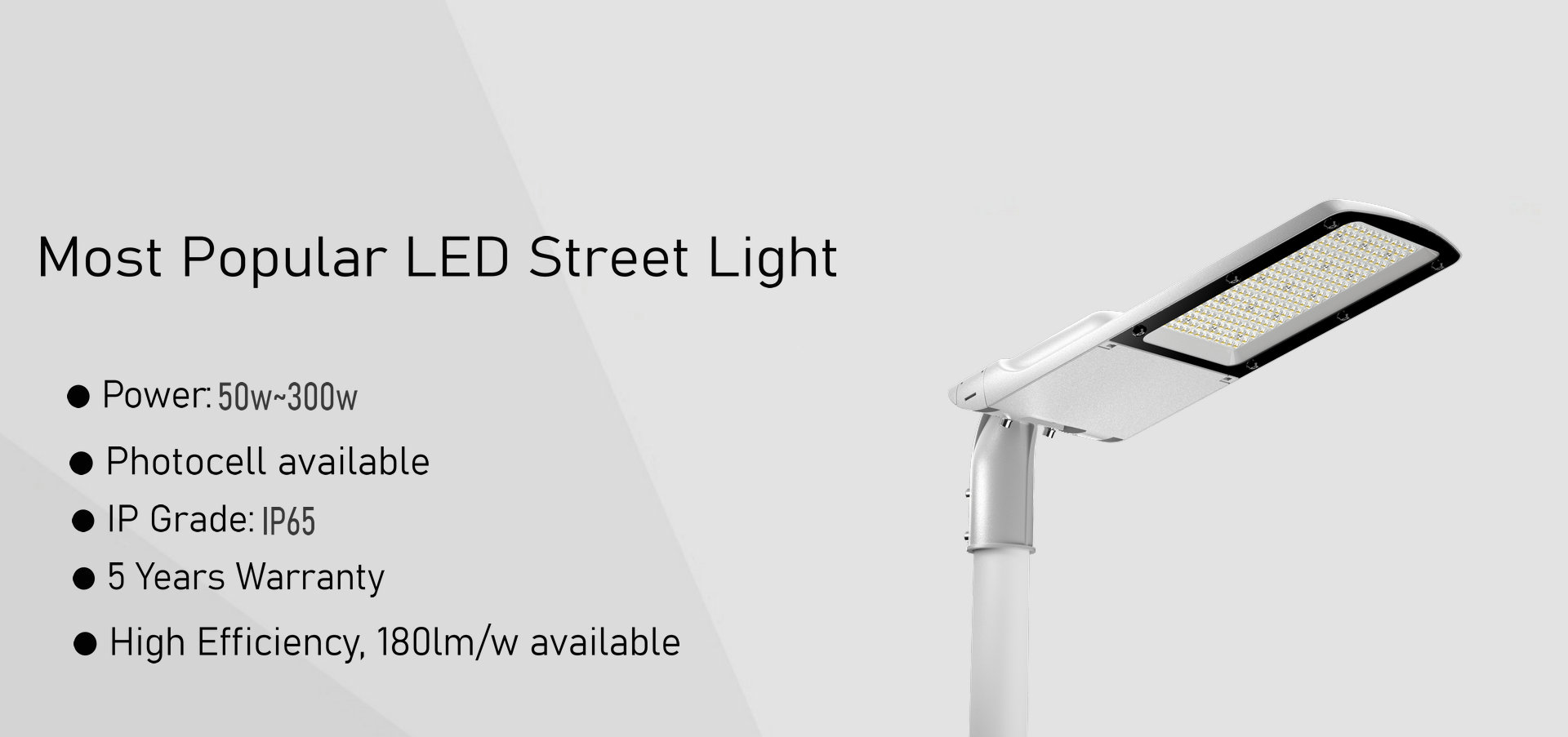 réverbère LED