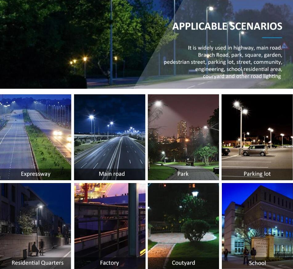 Quelles sont les différentes hauteurs des poteaux de réverbère LED? Et quelles routes conviennent-elles respectivement?